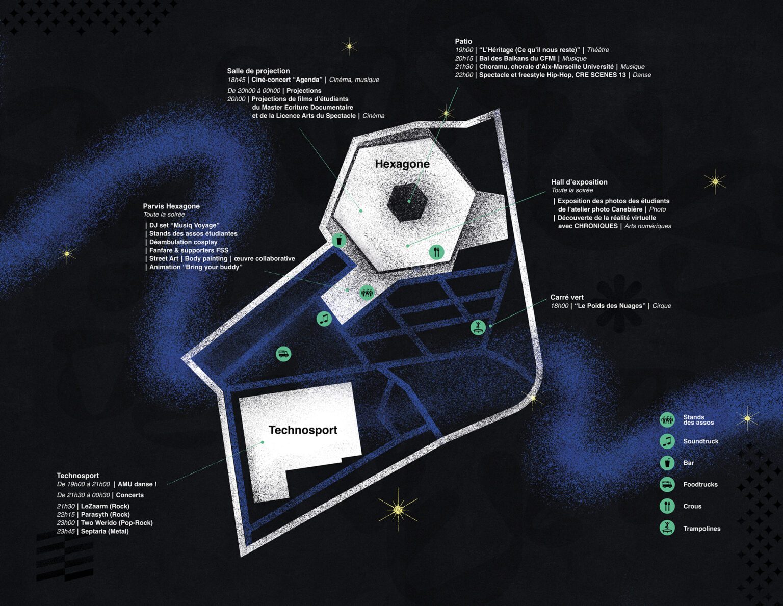 Campus de Nuit, visual 01