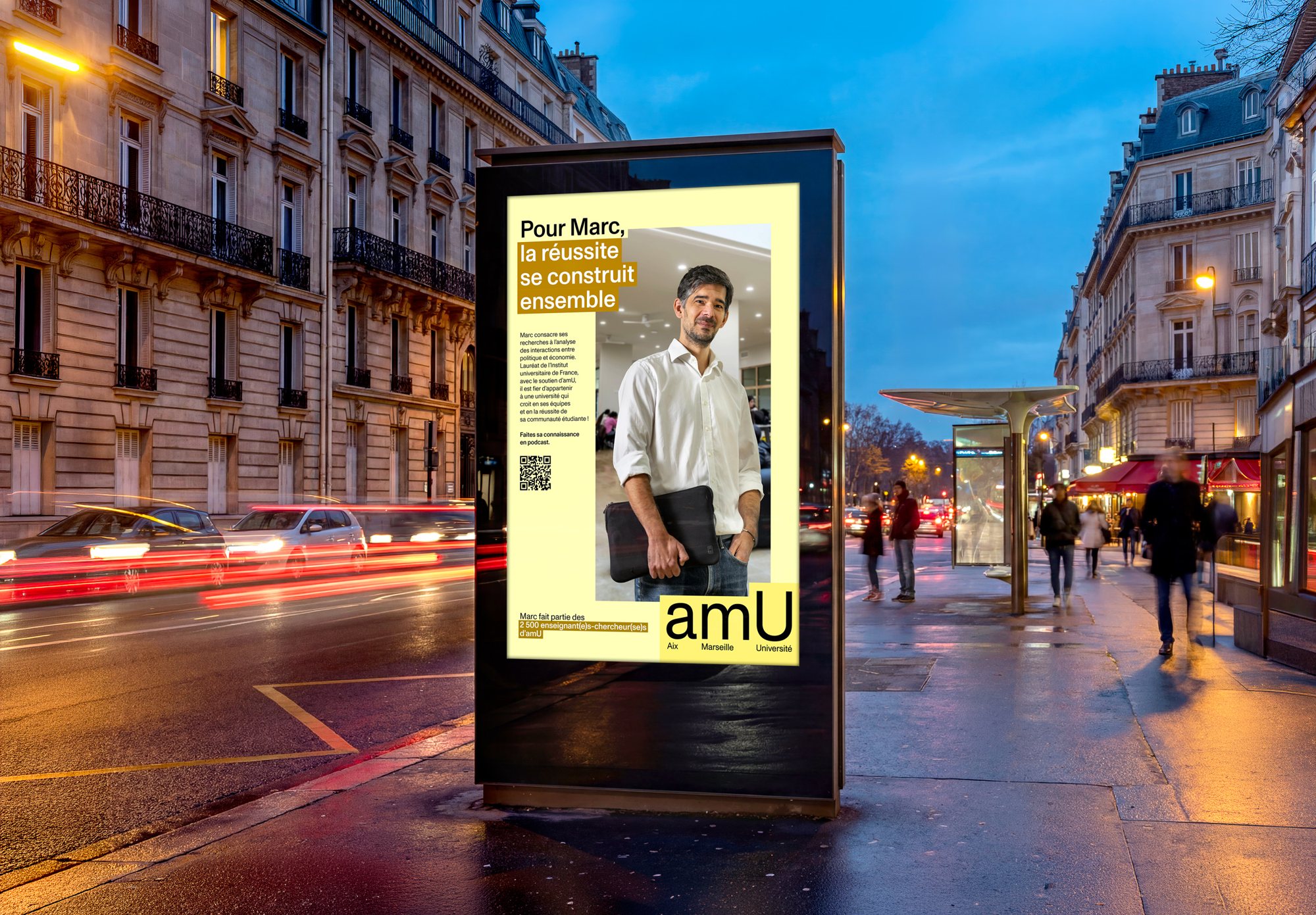 Marque employeur amU, visuel 01